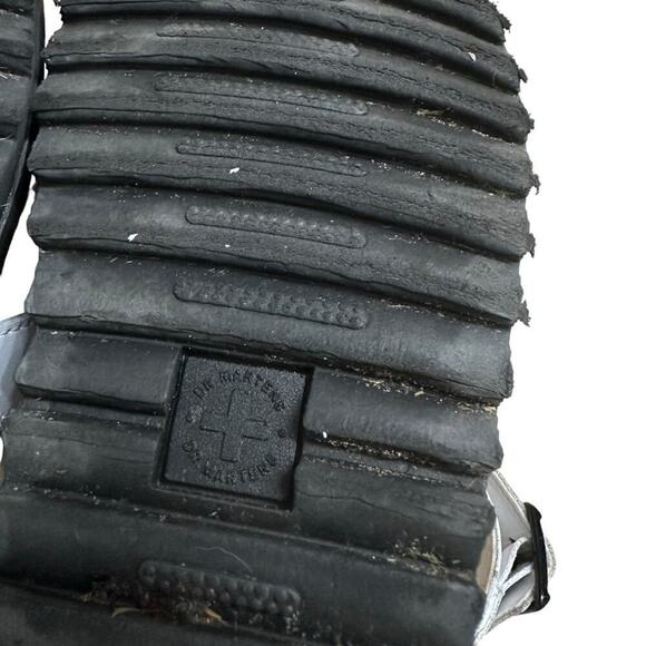 Dr. Martens Platform Sandals Blaire Hydro White Strappy Buckle Women’s Size 5 - Picture 7 of 8